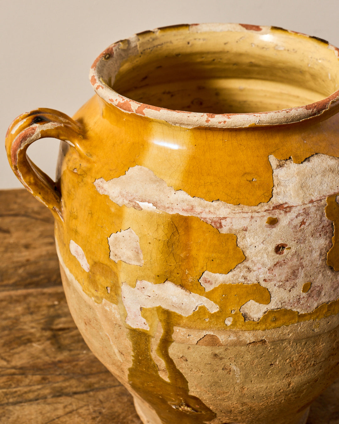 Yellow Confit Pot - V