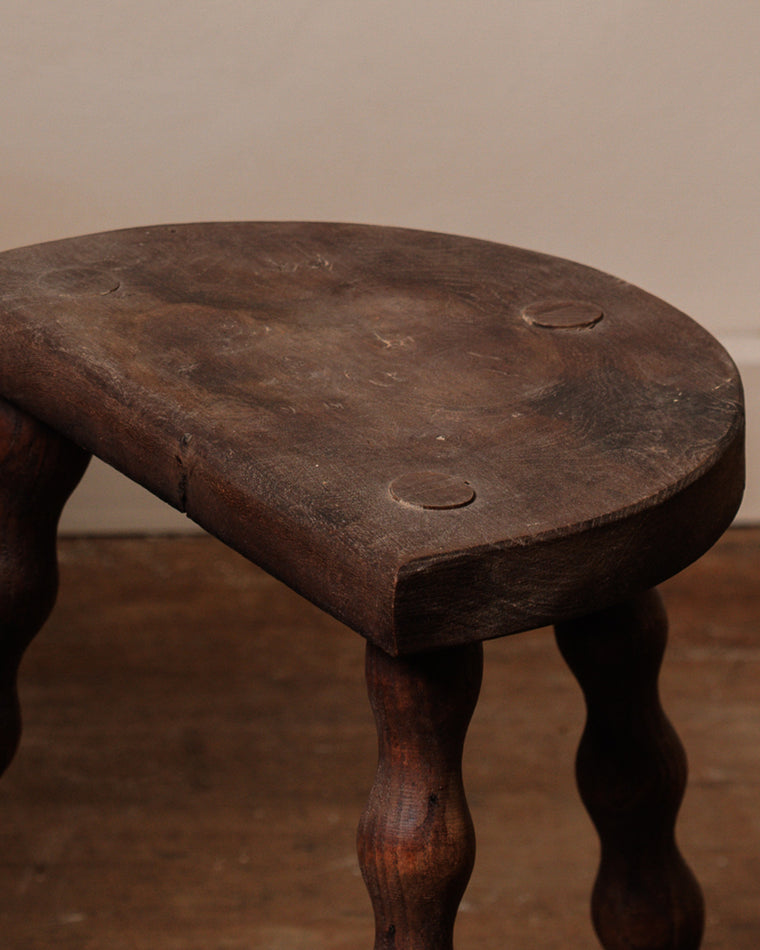 Demi Lune Bobbin Stool