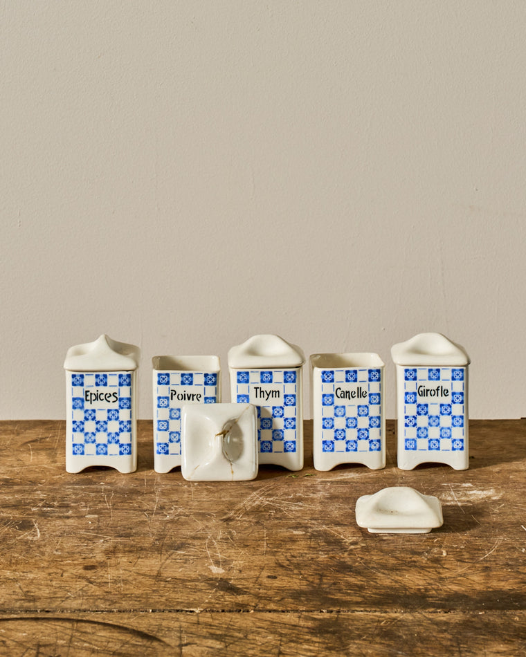 Small French Canister - Set of 5