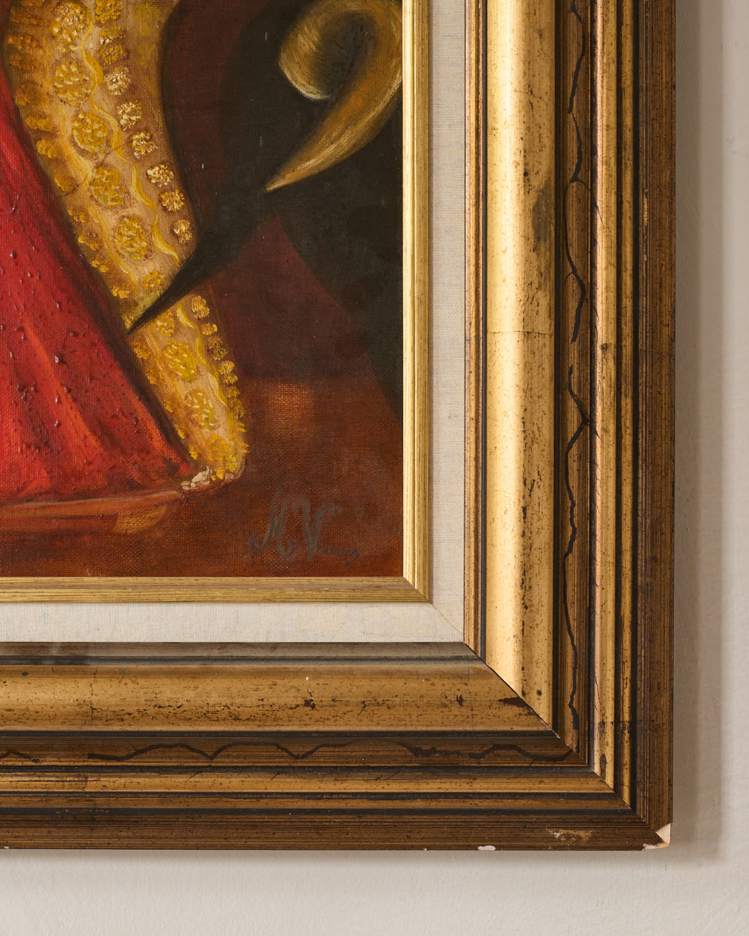 The Bullfighter Oil Artwork