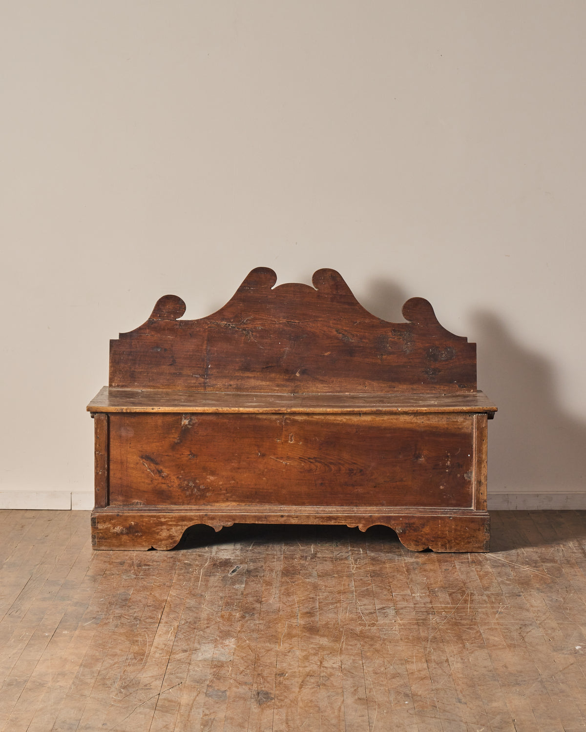 19th c. Italian Chest Bench