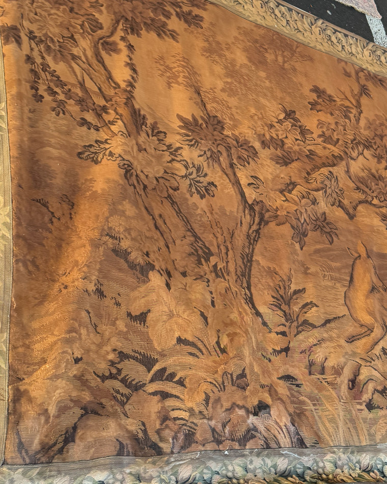 19th Century Forest Tapestry