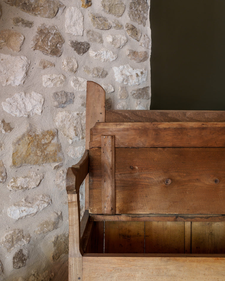 Antique Salt Box Bench