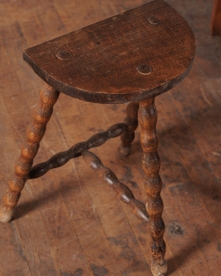 Demi Lune Bobbin Stool