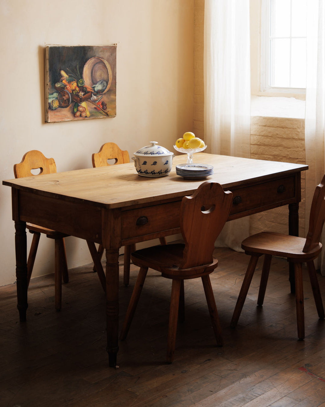 Rare Olive Tree Farm Table
