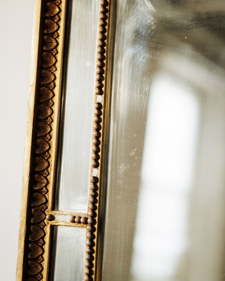 19th c. Large Gilt Mirror
