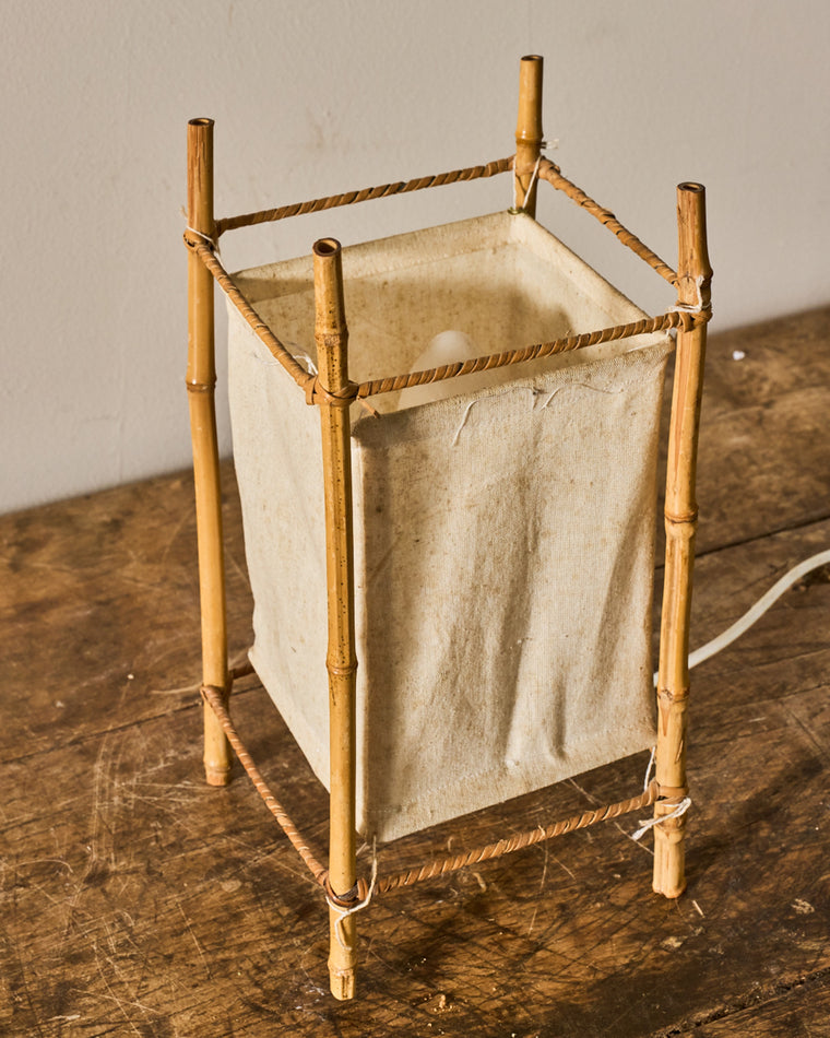 French Bamboo Lamp