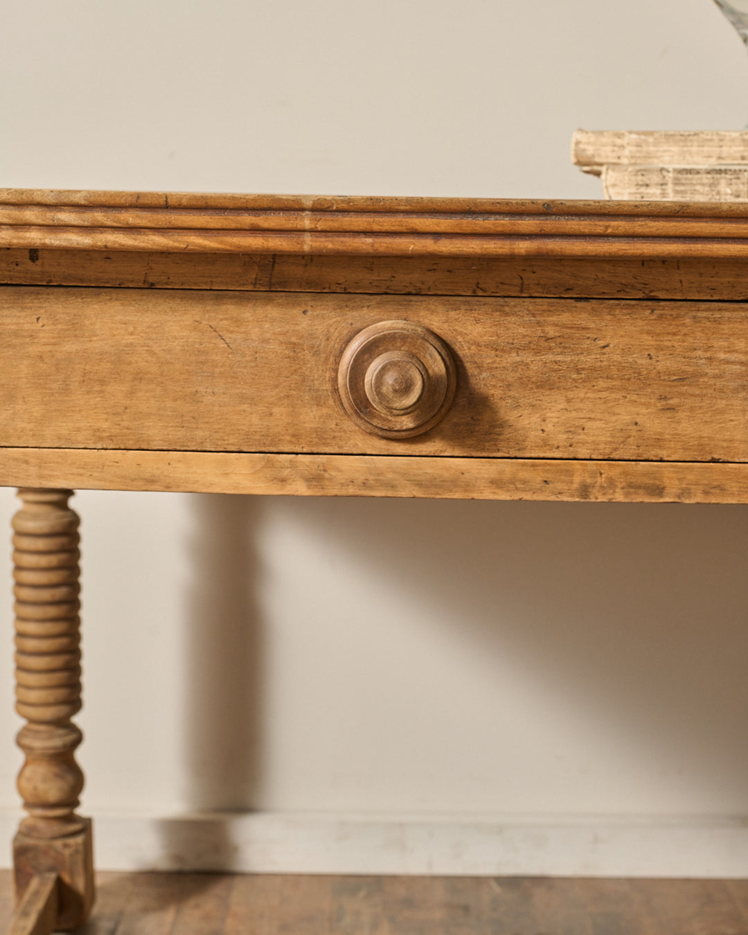 Antique French Drapers Table
