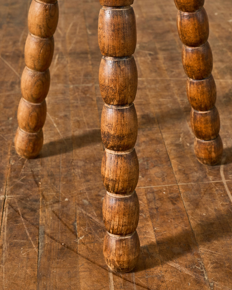 French Demi Lune Stool