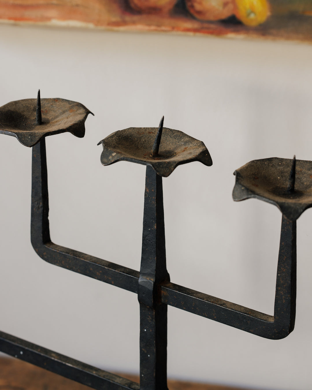 Spanish Iron Candelabra