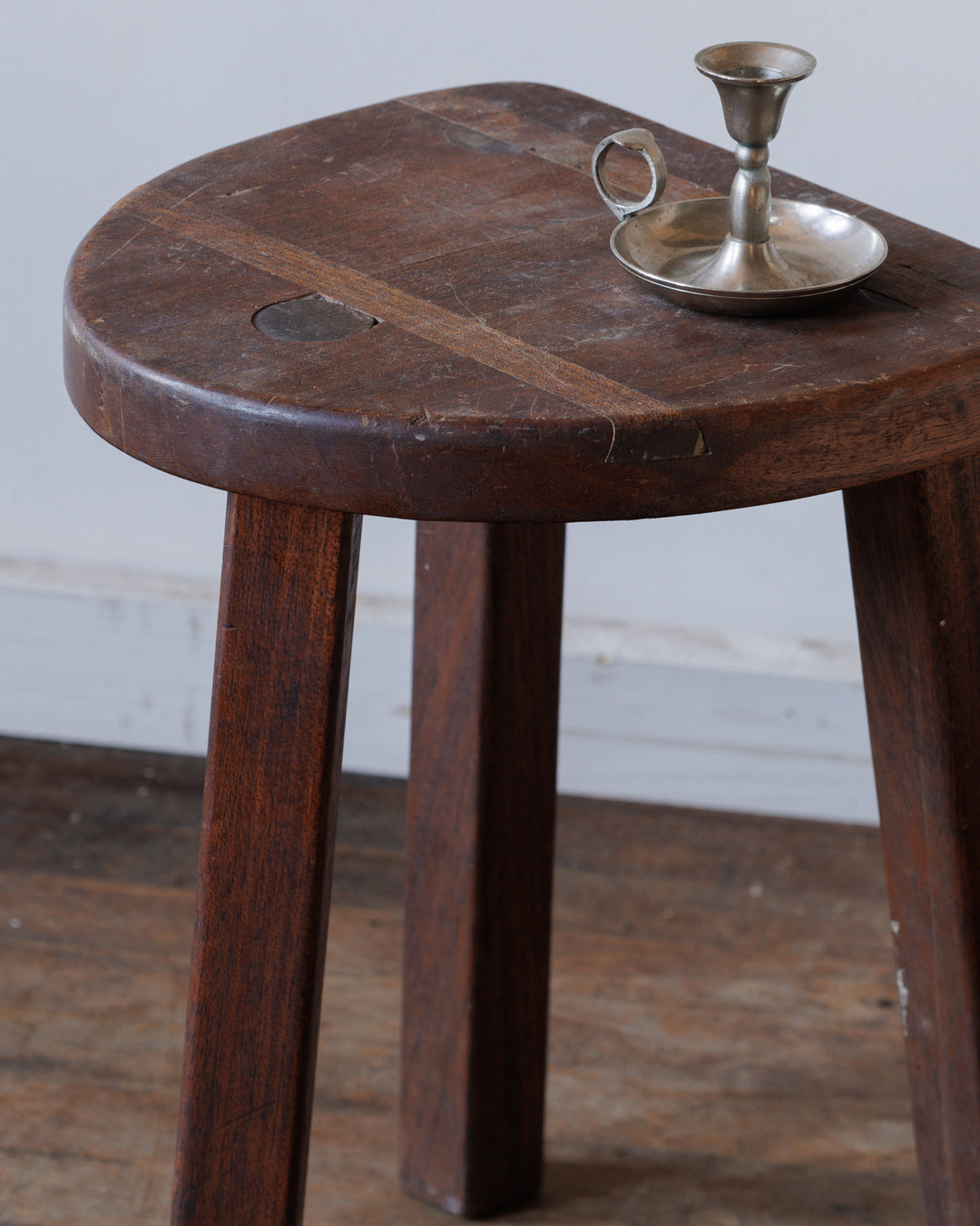 Brutalist Tripod Stool