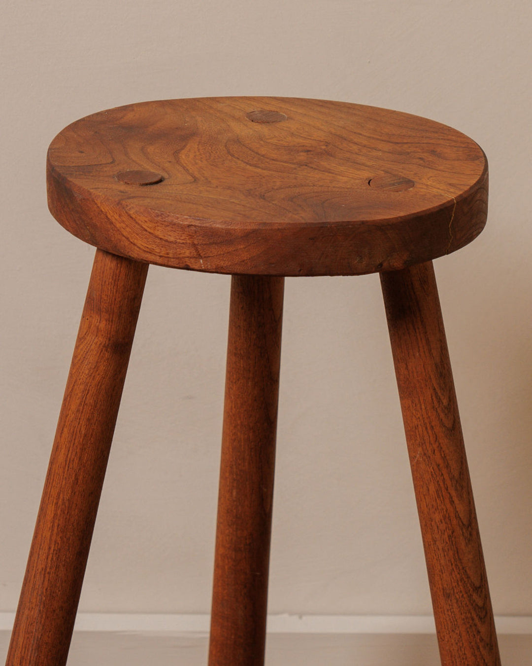 Vintage French Stool - tall