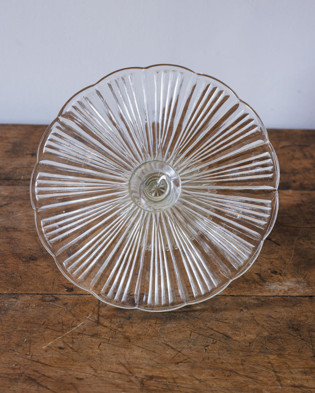 Glass Pedestal Cake Dish