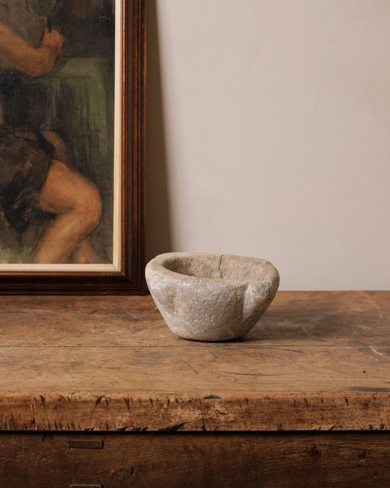 18th c. Spanish Marble Mortar