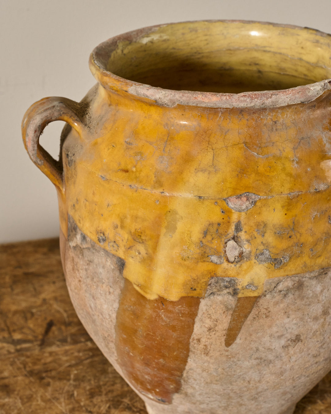 Yellow Confit Pot