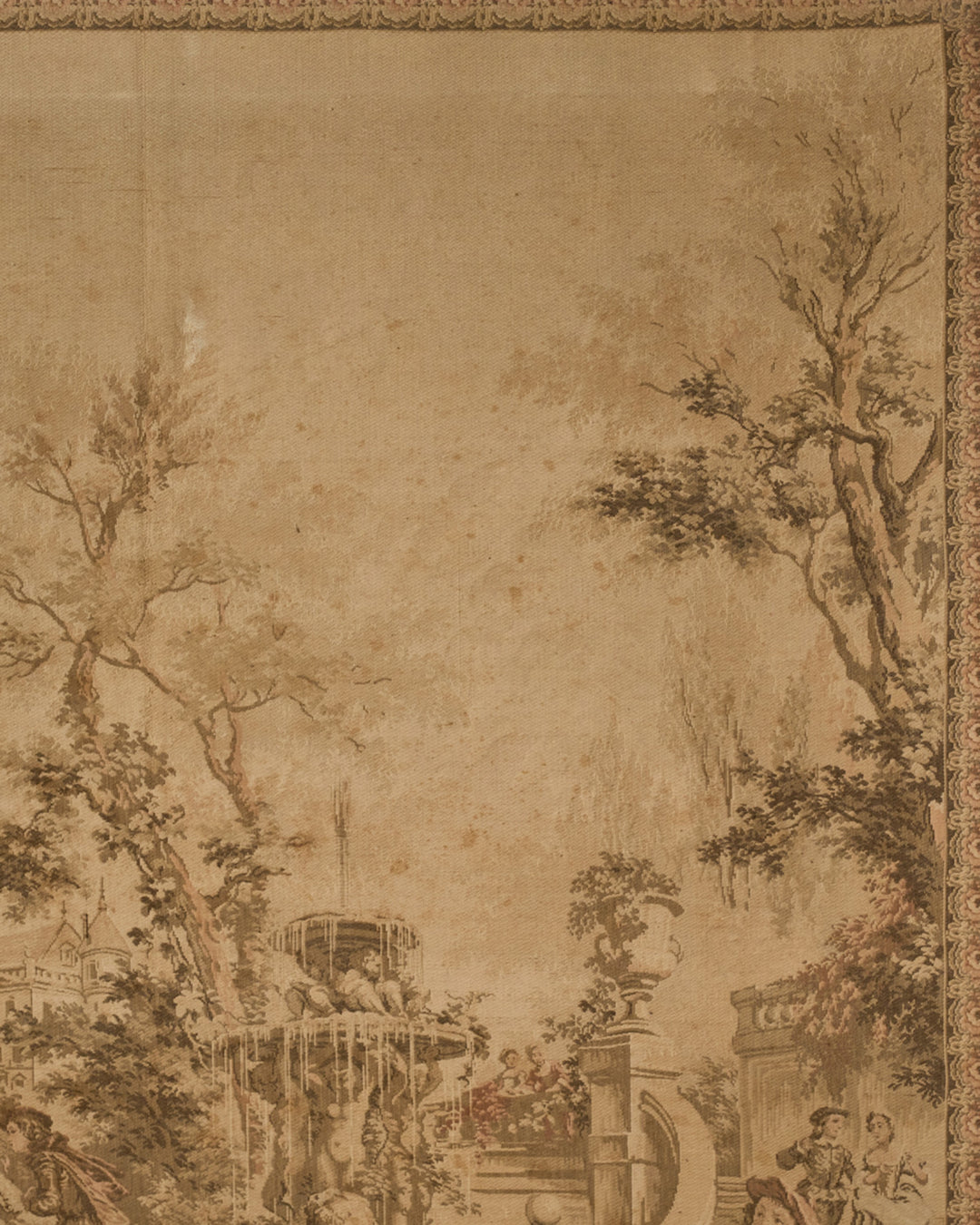 19th c. Framed Tapestry