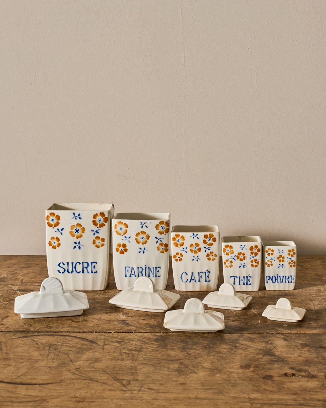 French Canister - Set of 5