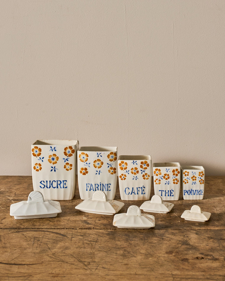 French Canister - Set of 5