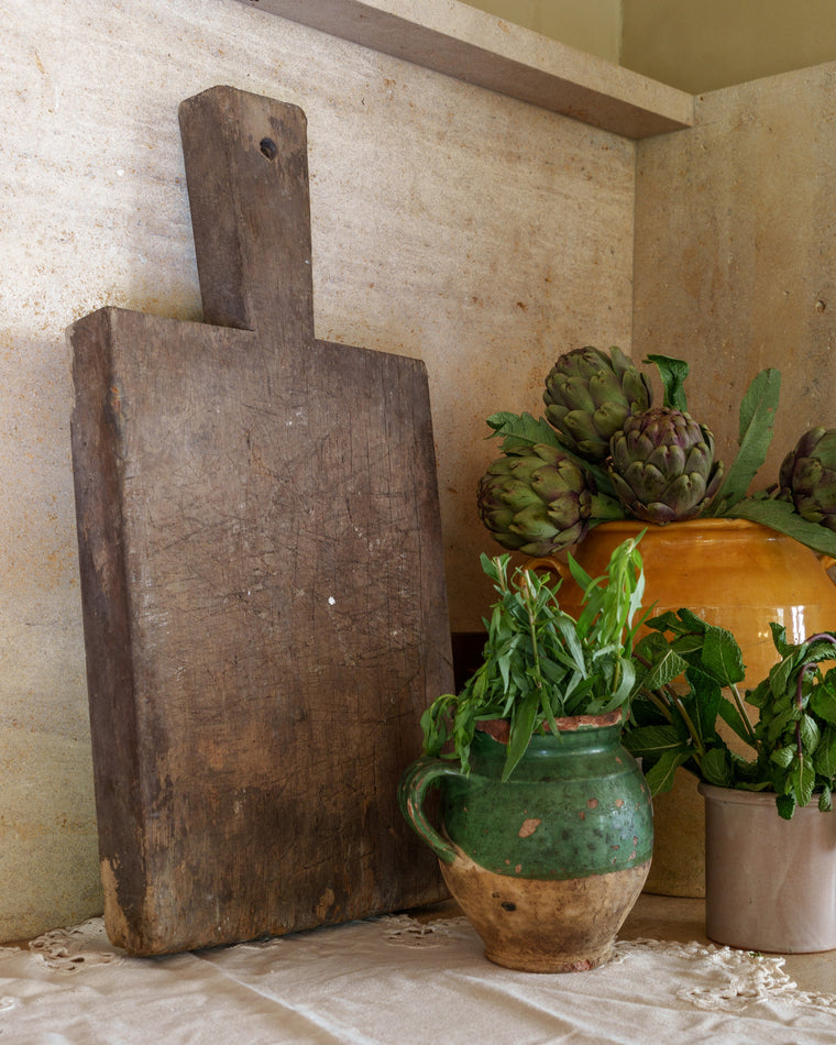 Antique French Cutting Board - 2