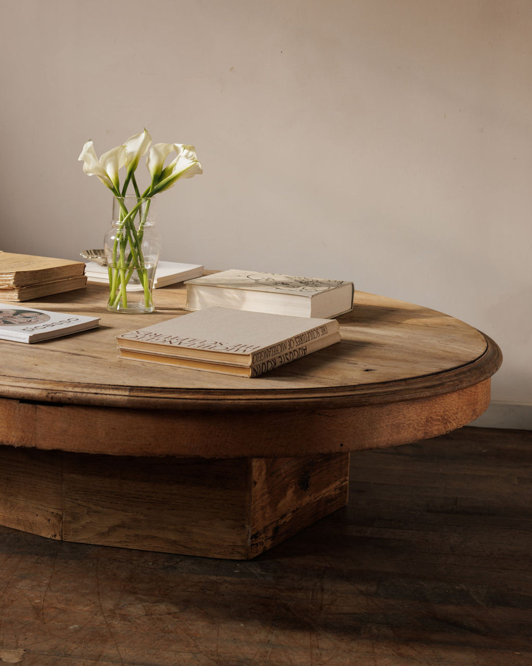 Rare French Oval Coffee Table