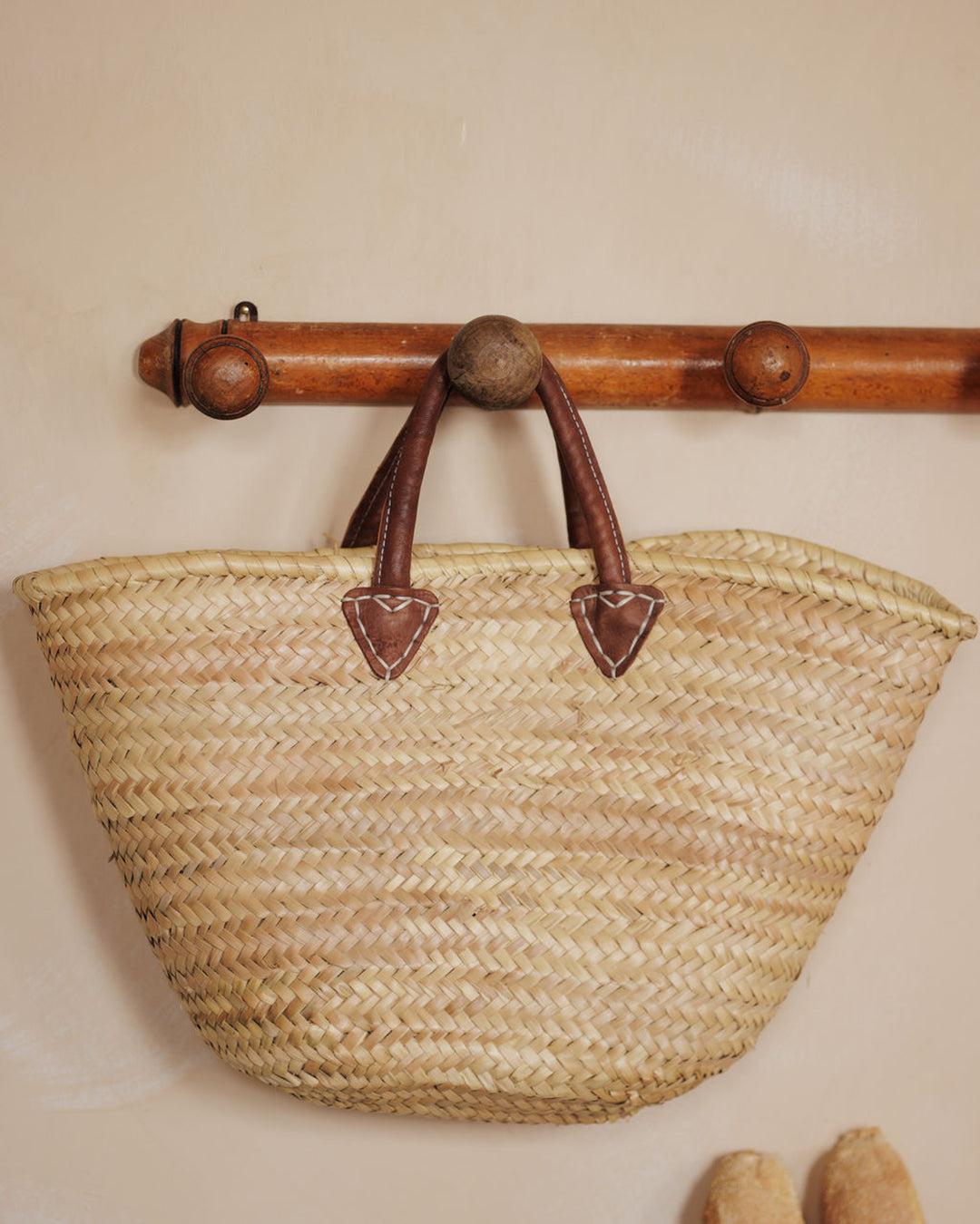 French Faux Bamboo Coat Rack