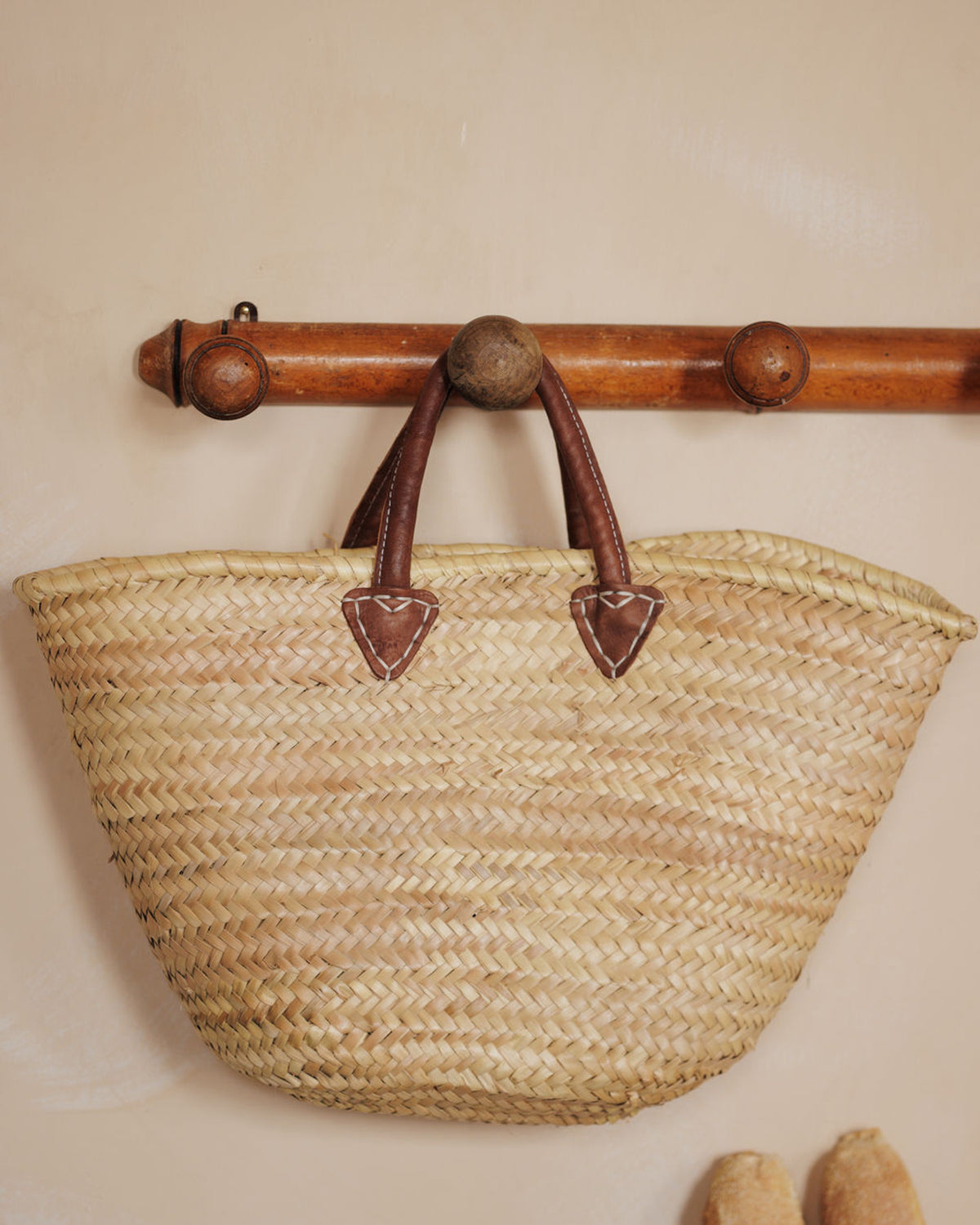 French Faux Bamboo Coat Rack