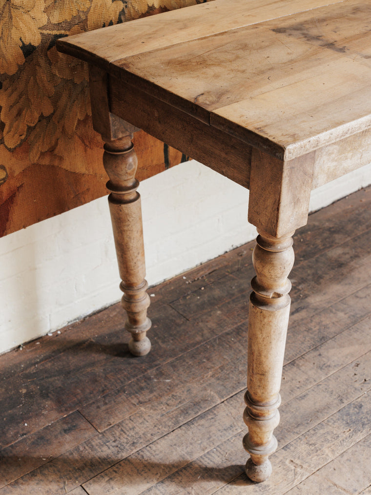 Antique Farm Console Table