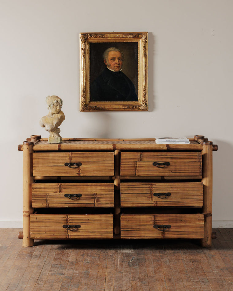 Bamboo Chest of Drawers