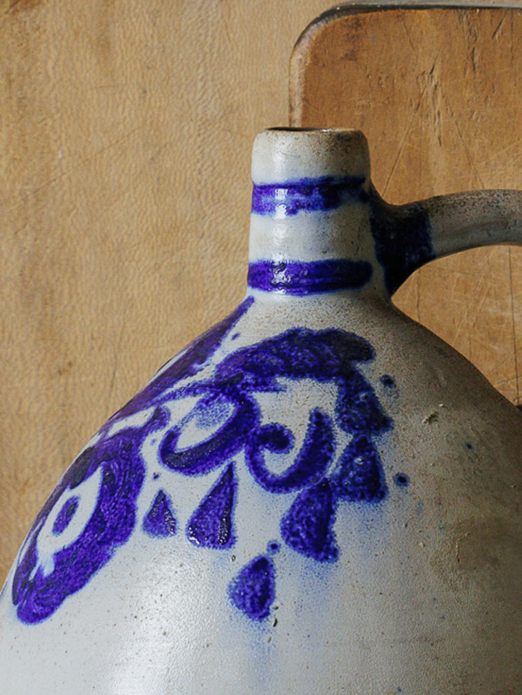 French Alsace Pinched Neck Jug