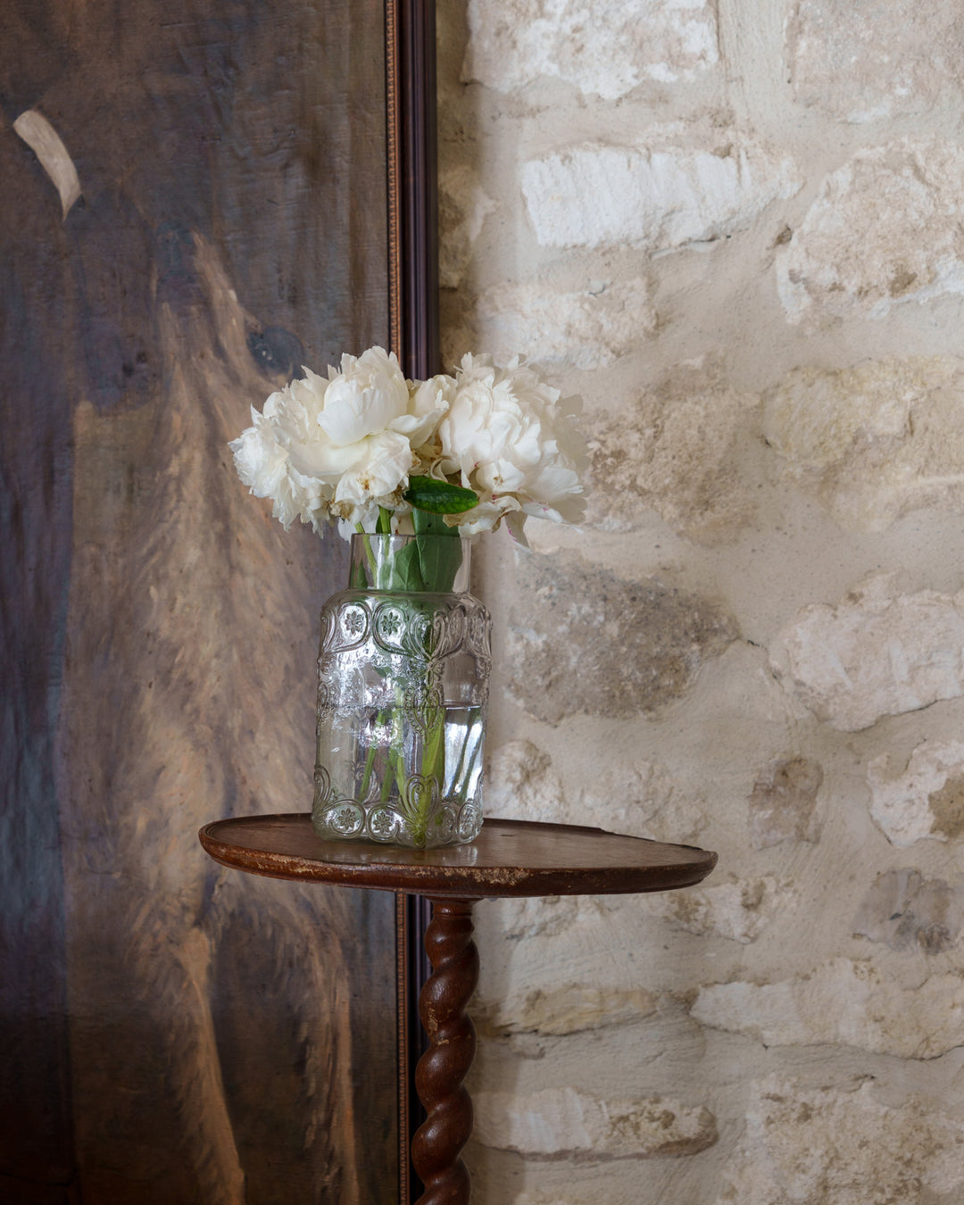 Barley Twist Pedestal Table