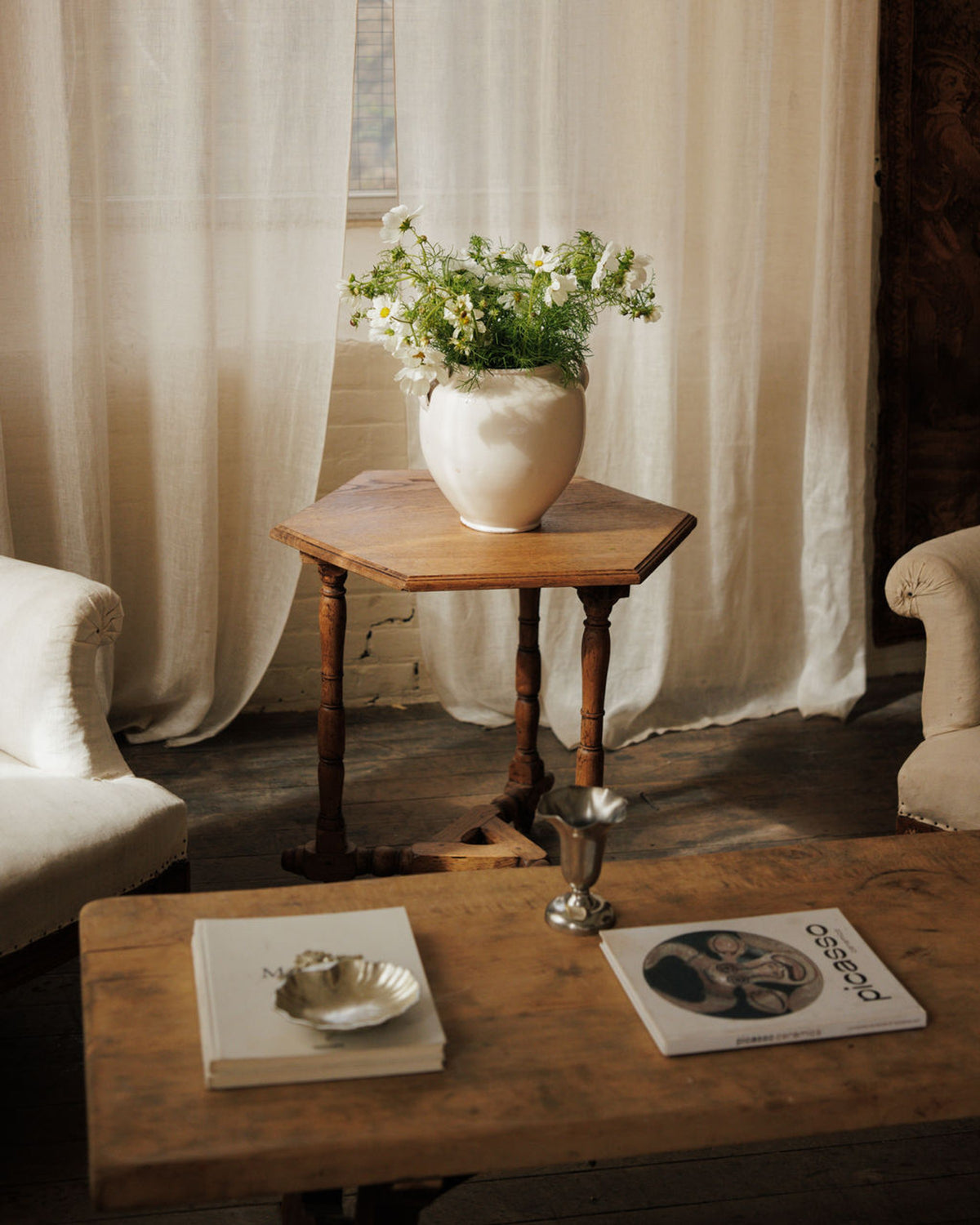 Oak Side Table
