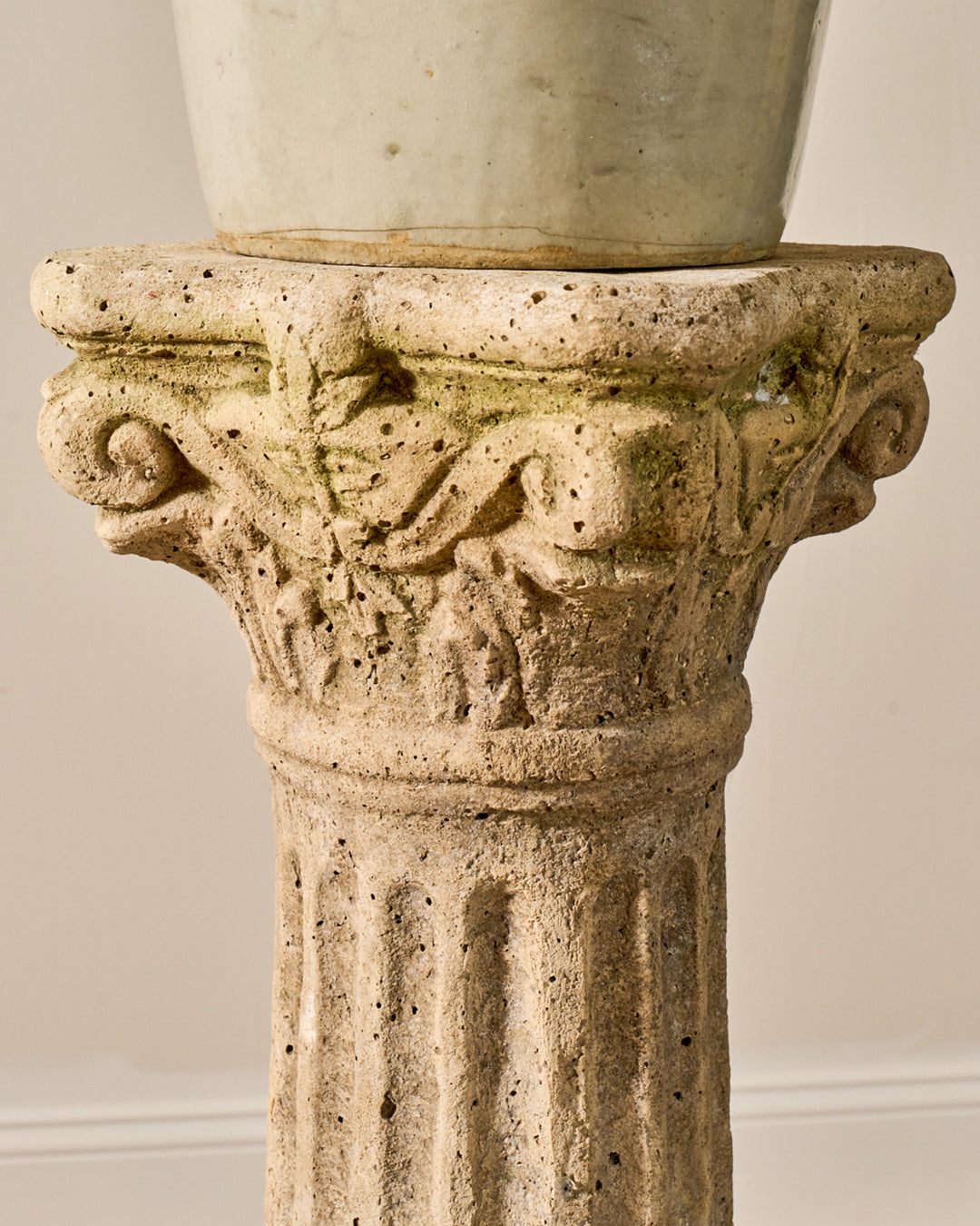 19th c. Cast Pedestal