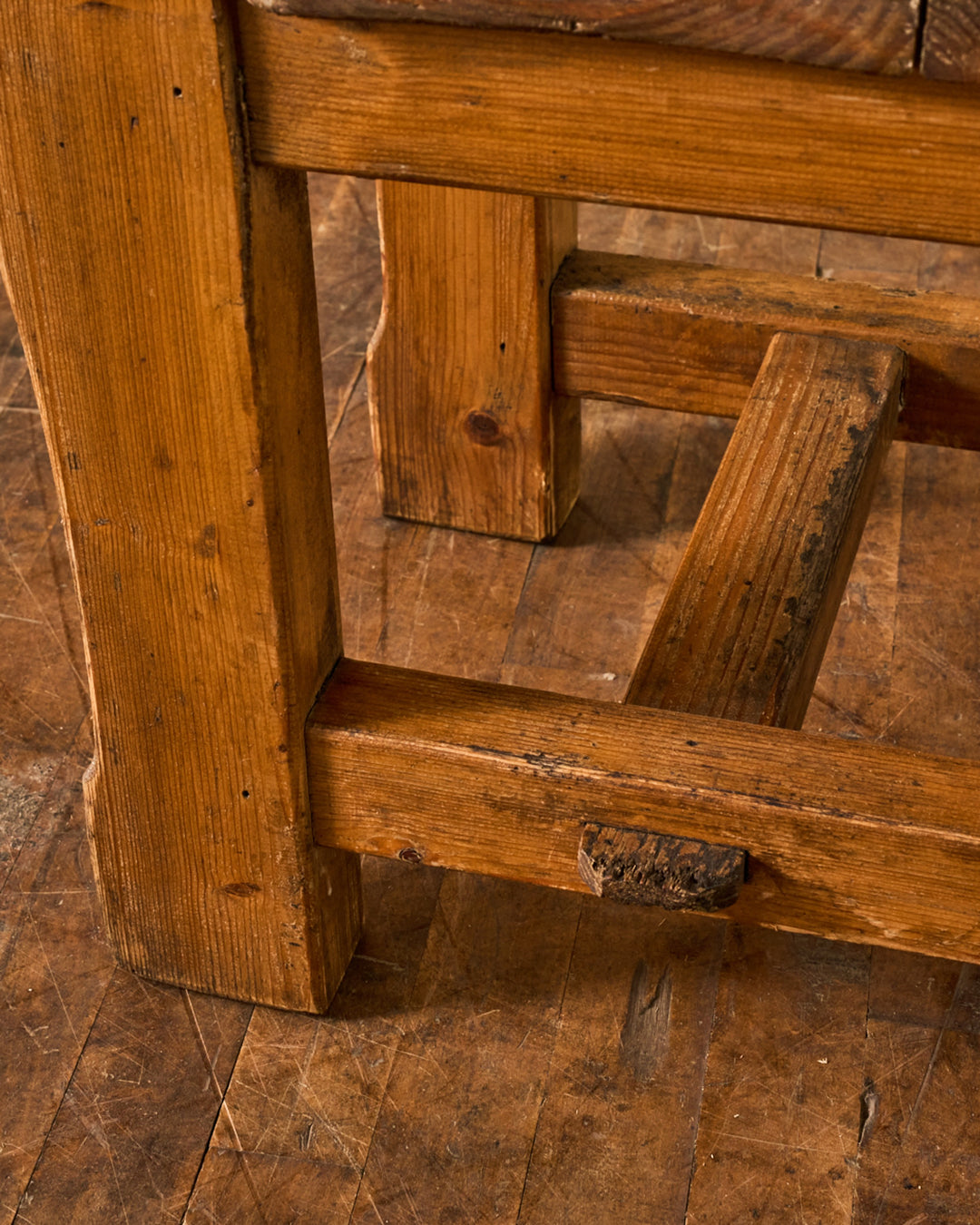 Rare Brutalist Dining Chair