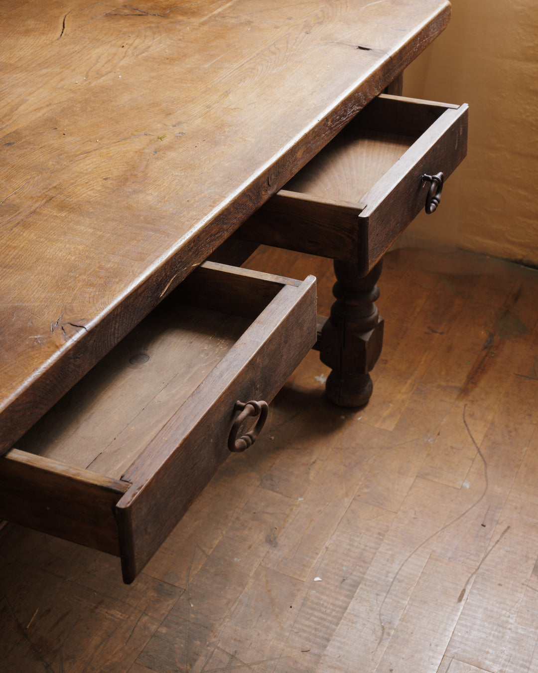 19th c. Walnut Table