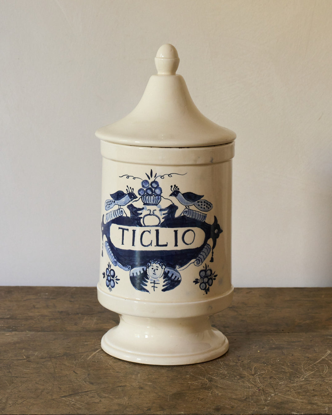 Rare Italian Botanist Pot