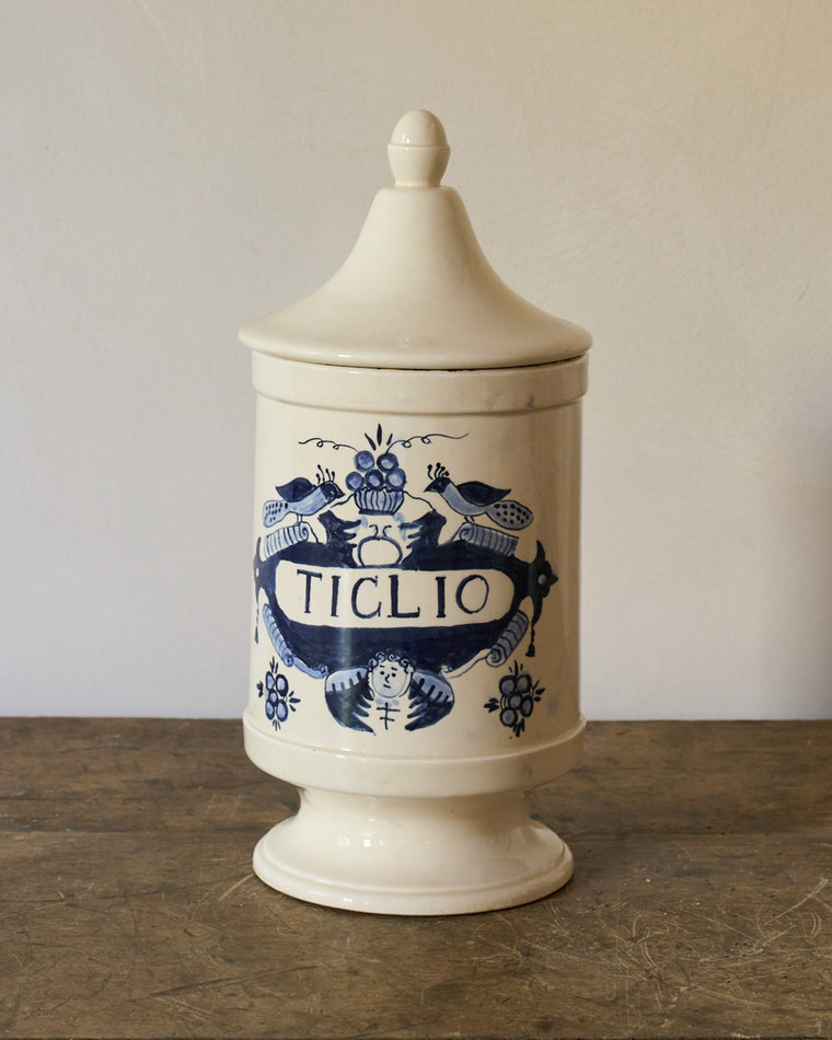 Rare Italian Botanist Pot