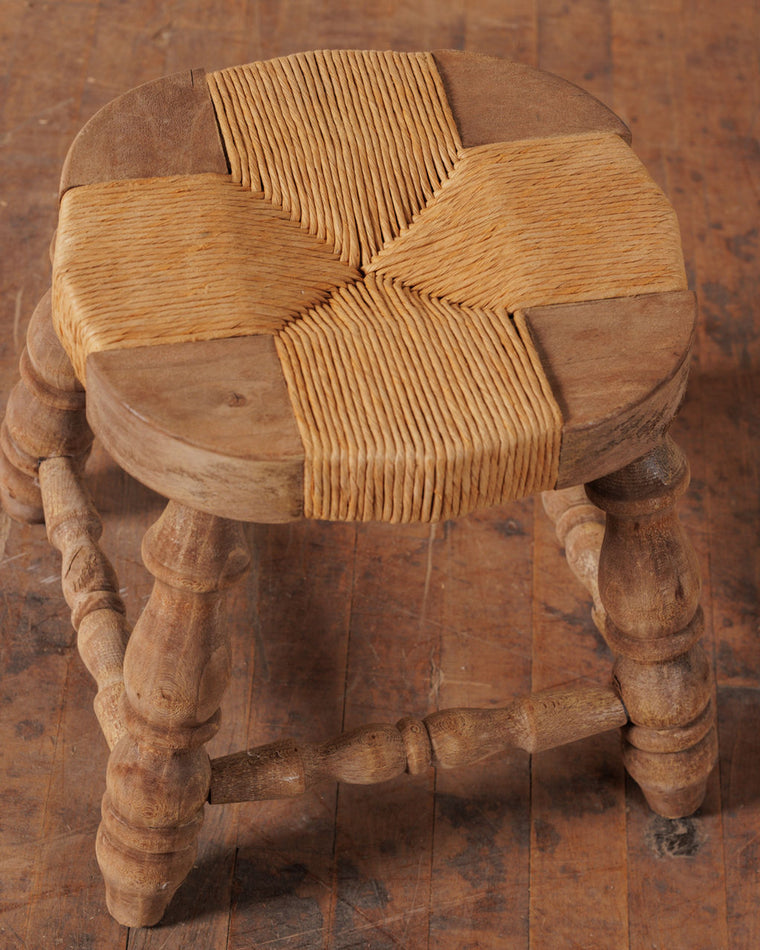 Rush Farm Stool