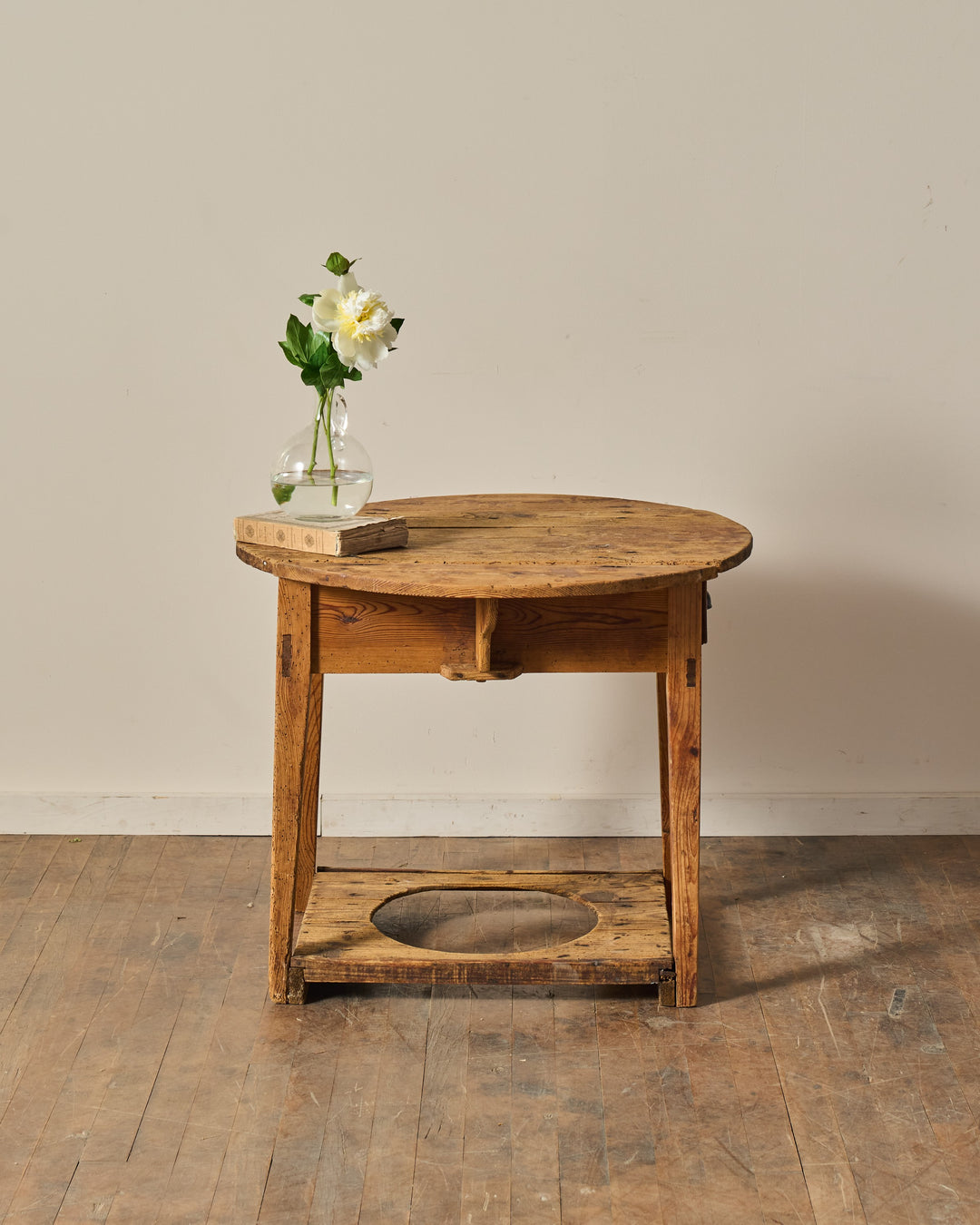 French Folding Side Table