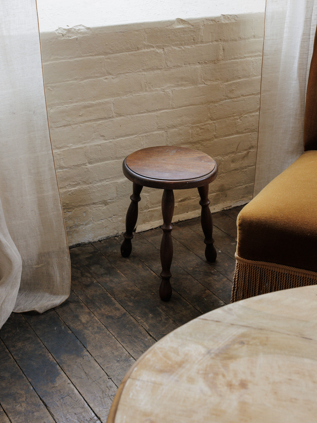 French Tripod Stool - 5