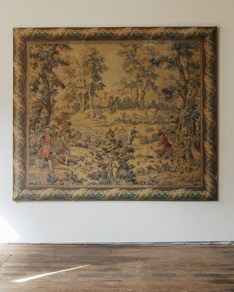 Framed Tapestry - The Hunters