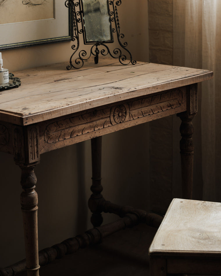 Cavaillon Carved Oak Desk