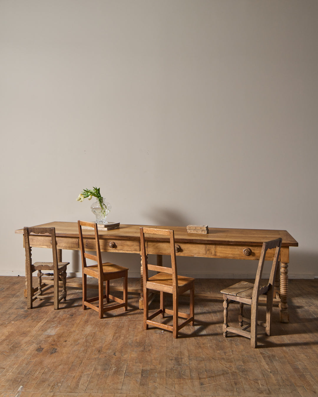 Antique French Drapers Table