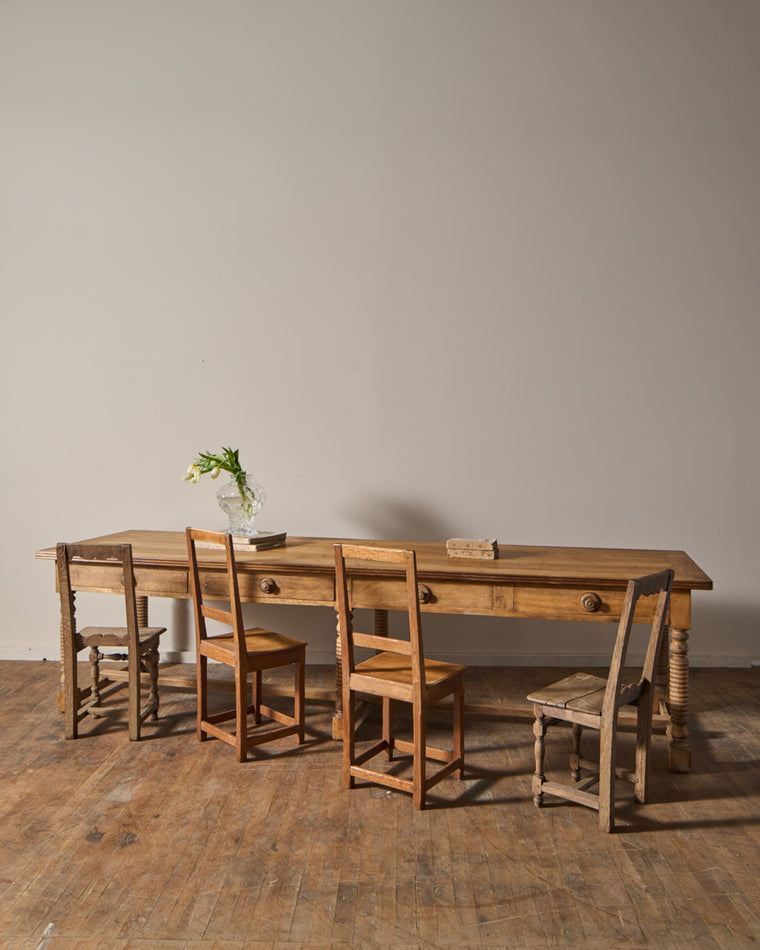 Antique French Drapers Table