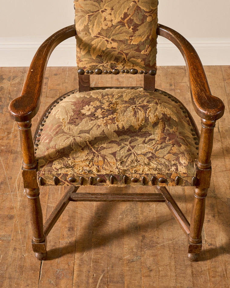 19th c. French Tapestry Armchair