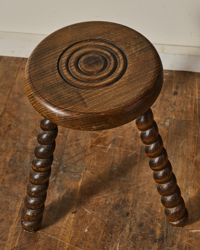 French Bobbin Stool