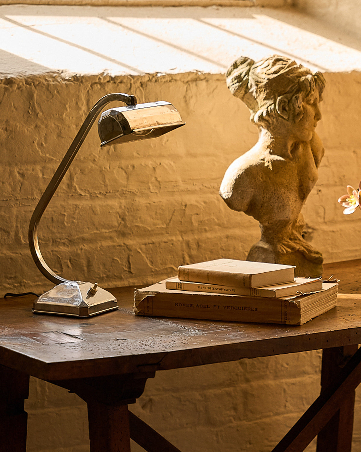Vintage Chrome Lamp