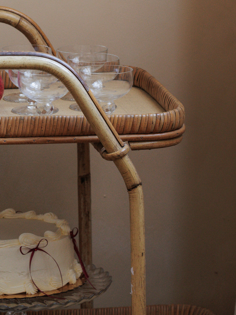 Bamboo Bar cart