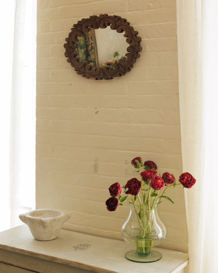 Vintage Teak Mirror