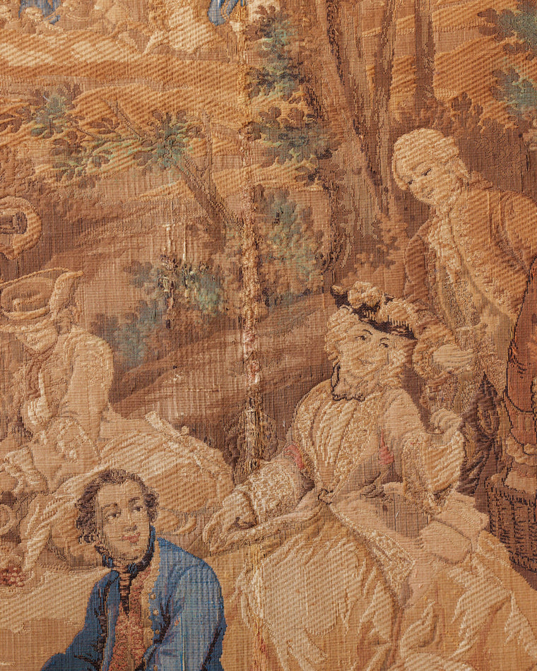 Tapestry on Wood - I