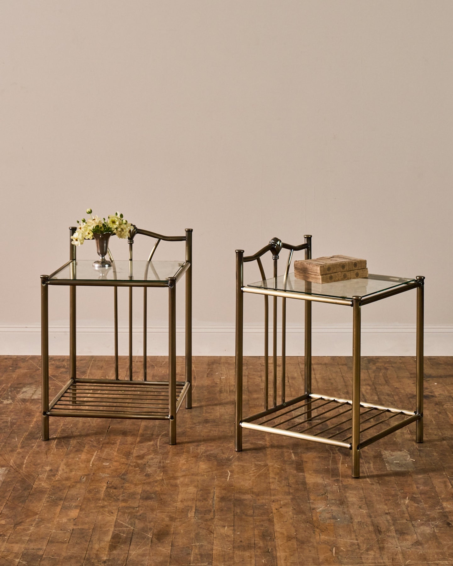 Vintage Bedside Table - Set of 2